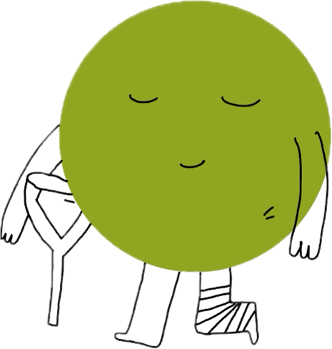 Illustration d'une séance de kinésithérapie douce